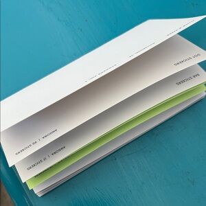 Cloth and Paper Sticker Book